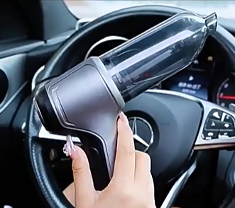 Aspirateur à main sans fil – puissance d’aspiration de 95 000 Pa pour la maison et la voiture – idéal pour un nettoyage stylé et ultra-rapide partout
