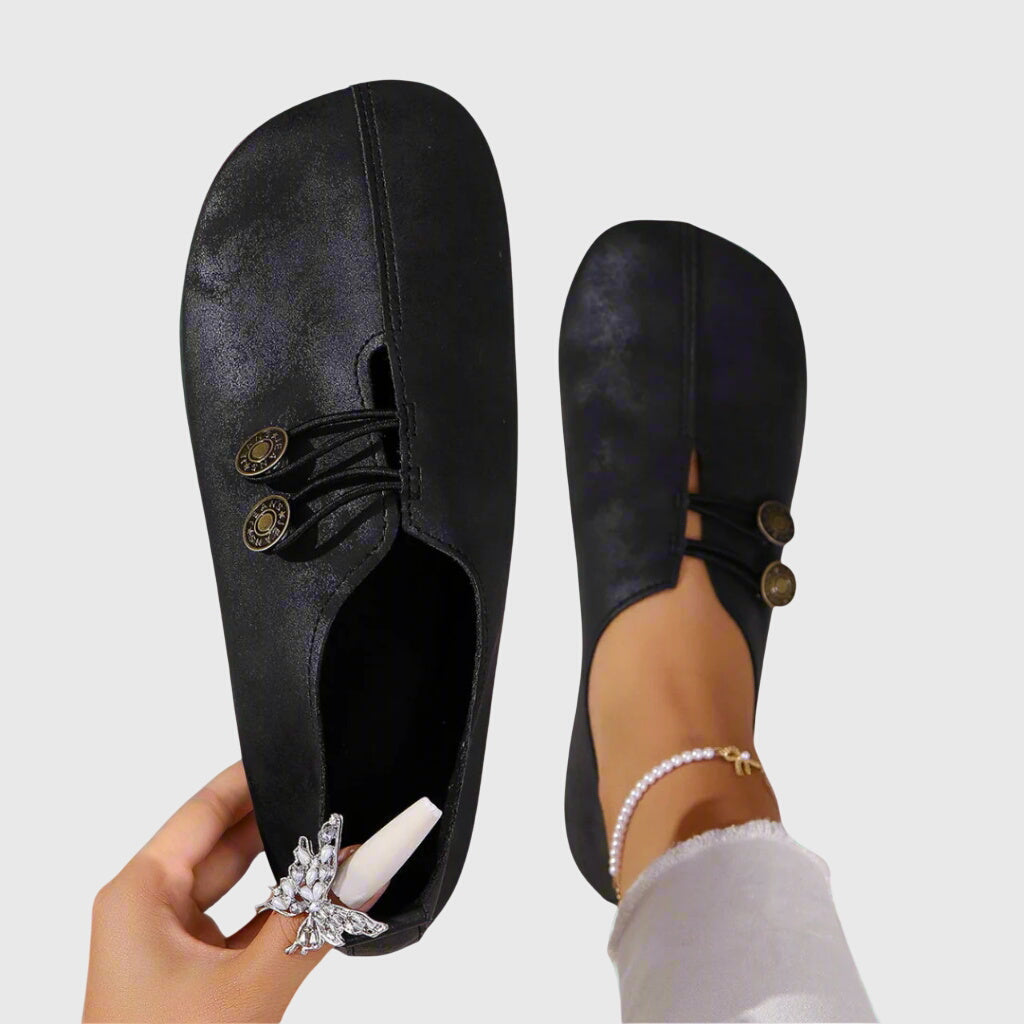 Ballerines confort à enfiler pour femme