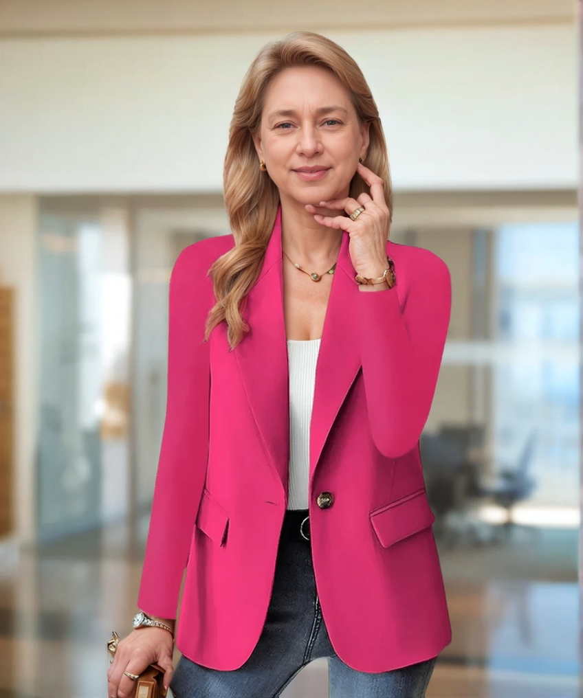Blazer tailleur habillé femme