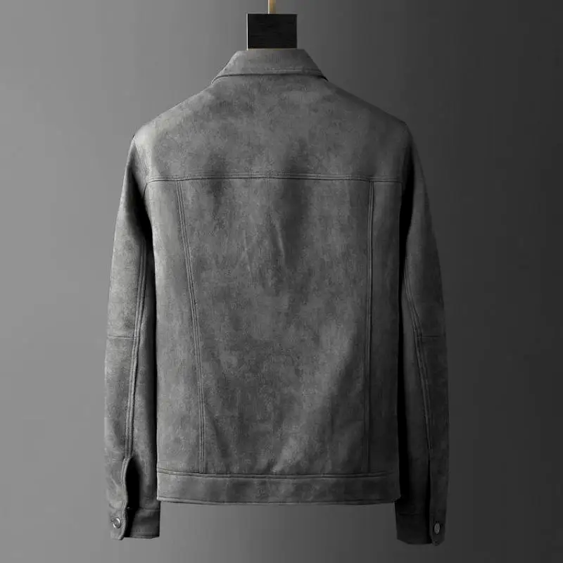 Blouson en daim élégant pour homme