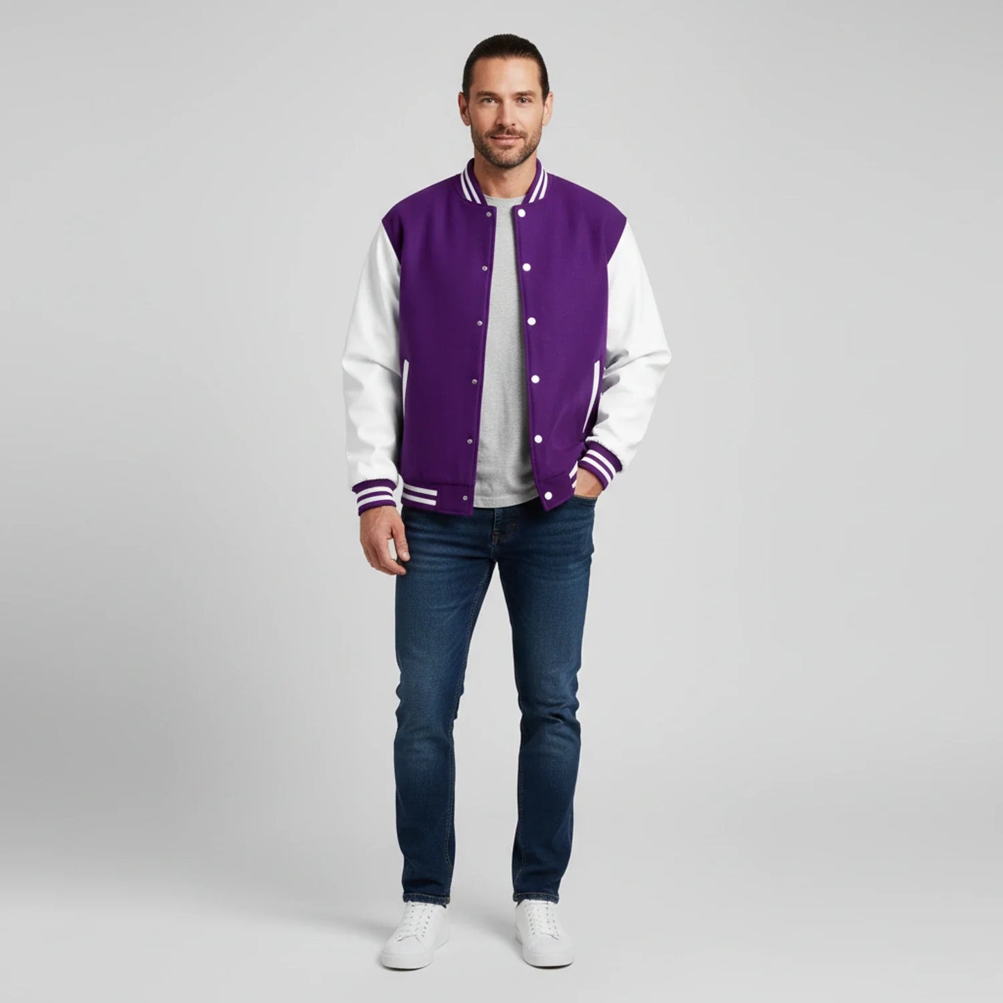 Blouson teddy classique pour homme