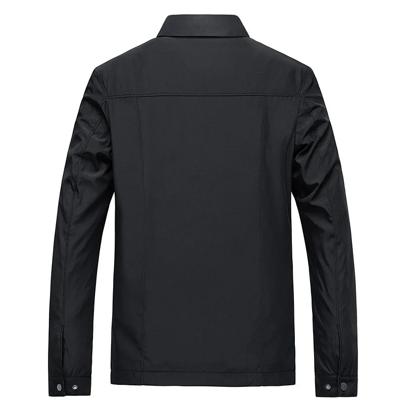 Blouson zippé décontracté homme