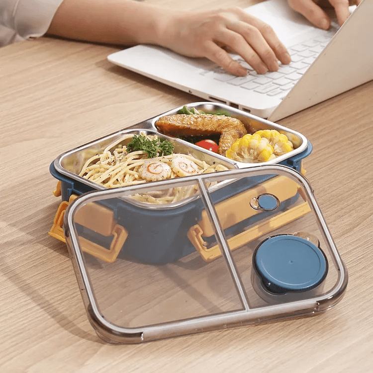Boîte chauffante isotherme pour repas chauds
