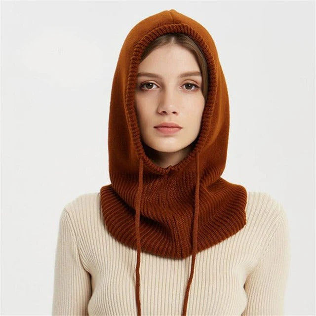 Bonnet doux en maille de cachemire pour l’hiver et par temps froid