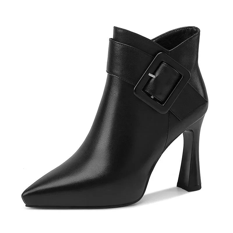 Bottines à boucle