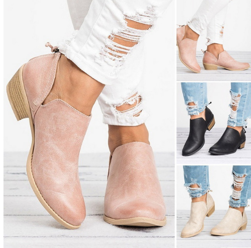 Bottines style vintage au confort moderne