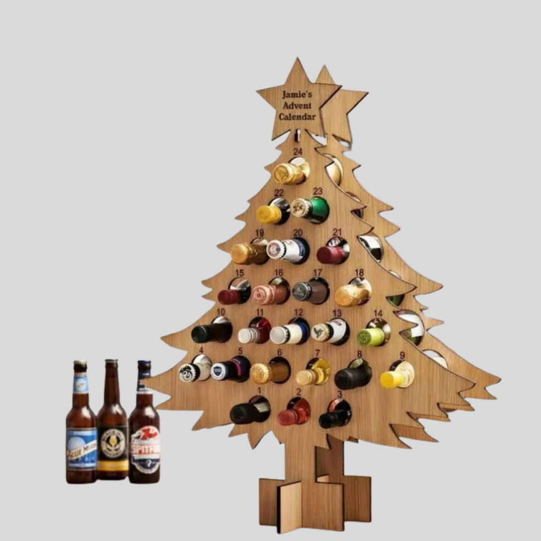 Calendrier de l’Avent pour bouteilles de bière