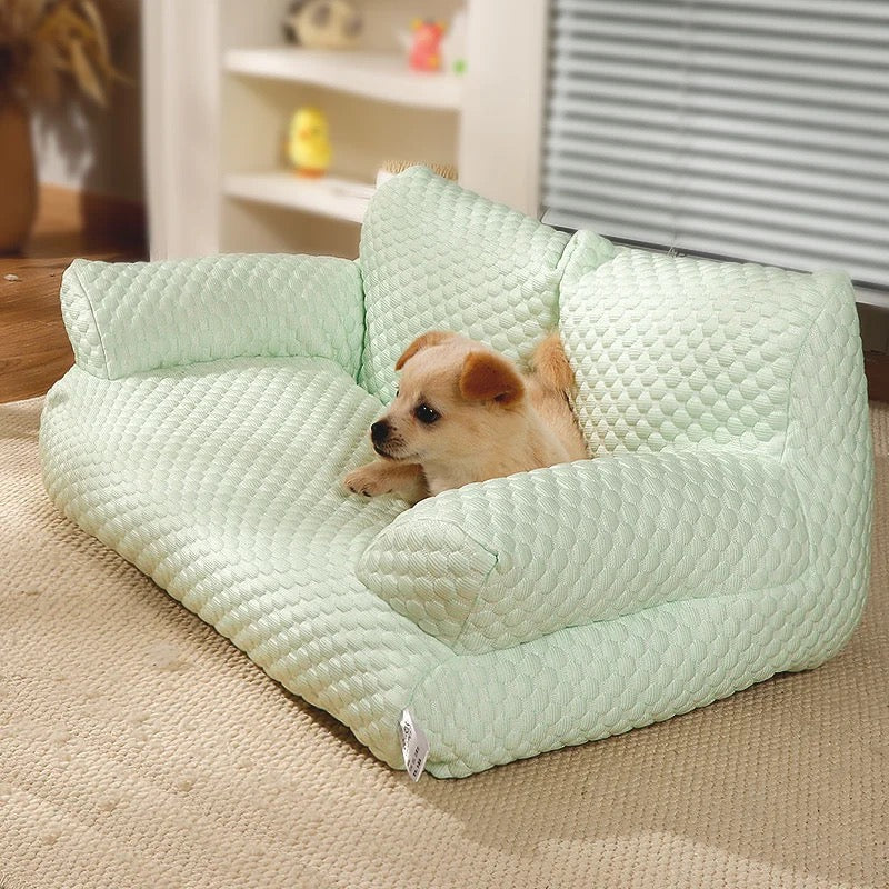 Canapé pour chien rafraîchissant en tissu respirant
