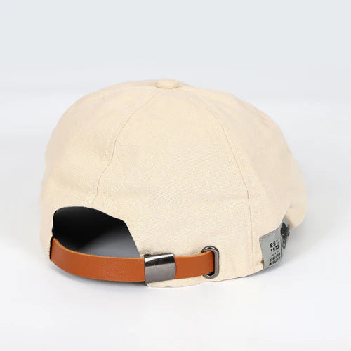 Casquette plate élégante et ajustable pour homme