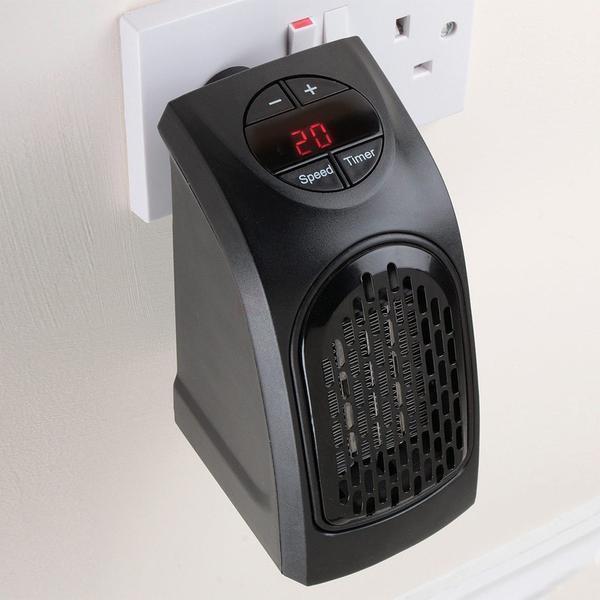 Chauffage soufflant (400 W) à brancher sur prise murale