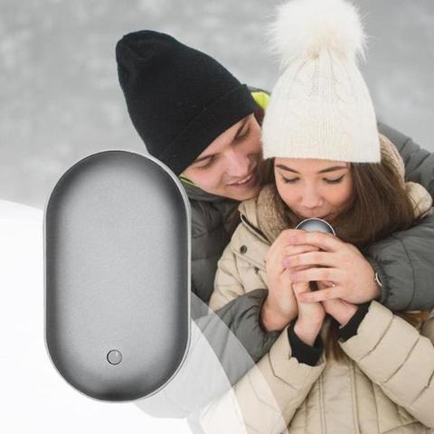 Chauffe-mains rechargeable avec batterie externe intégrée