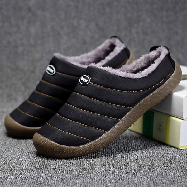 Chaussons pour homme doublés et chauds | Élégants et confortables