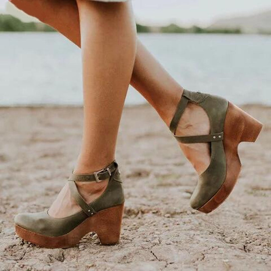 Chaussures à talons orthopédiques pour femme