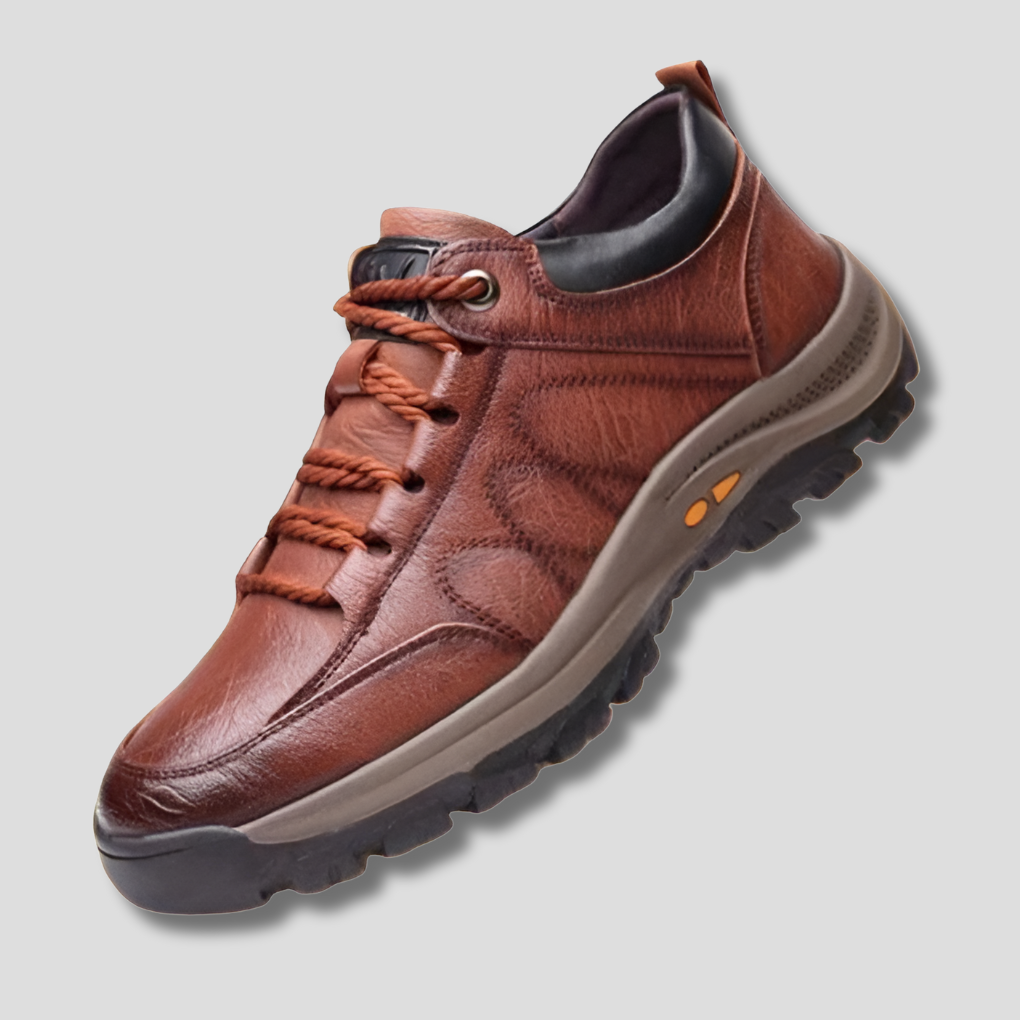 Chaussures en cuir pour homme conçues pour l’équilibre