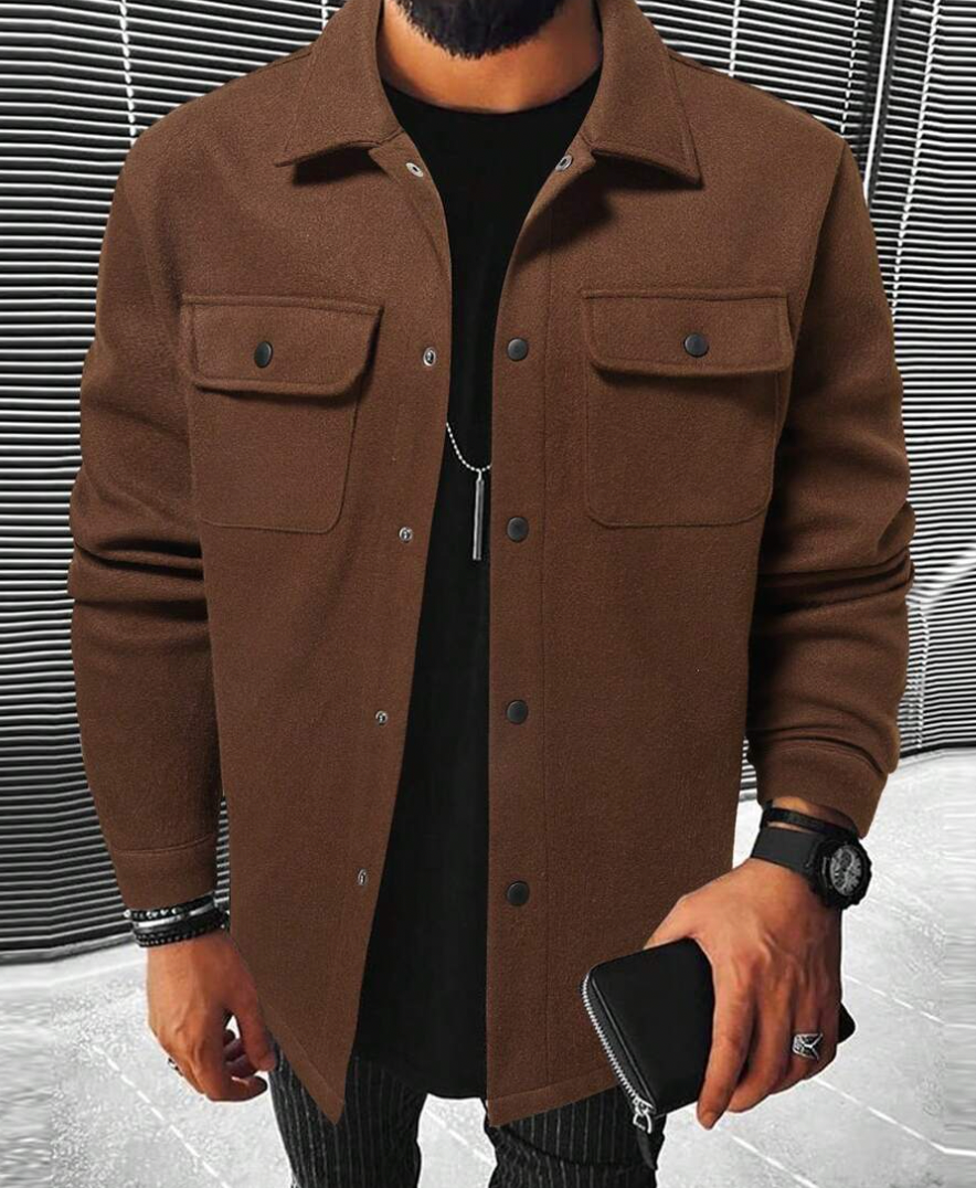 Chemise confortable et chaude pour l’automne