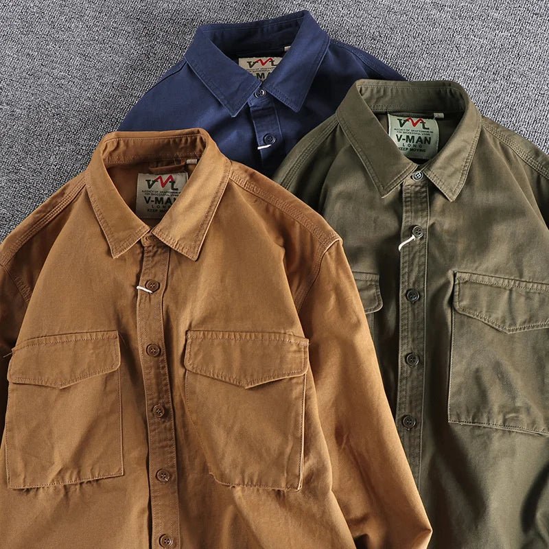 Chemise utilitaire élégante