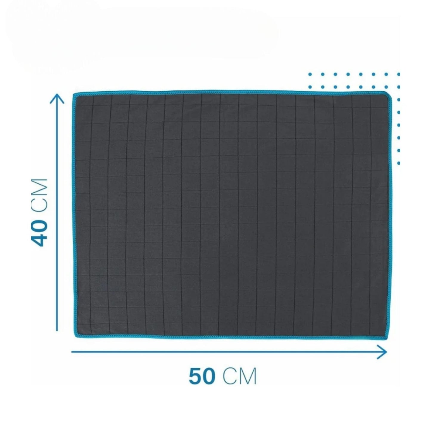 Chiffons en microfibre de carbone – lot de 3, haute absorption et durabilité