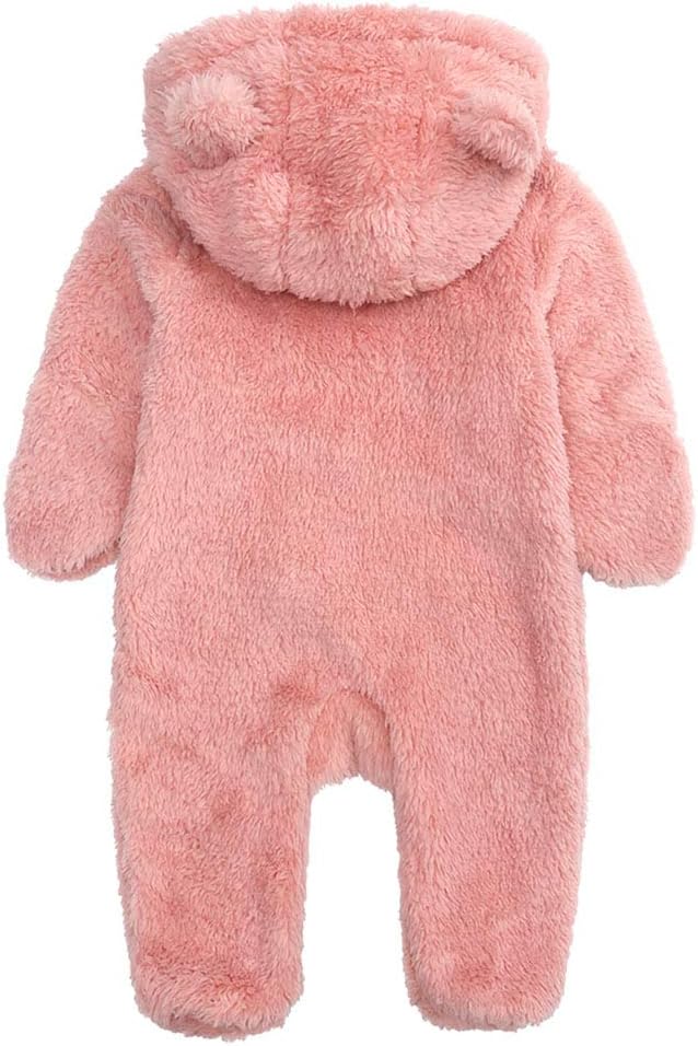 Combinaison chaude à capuche pour bébé
