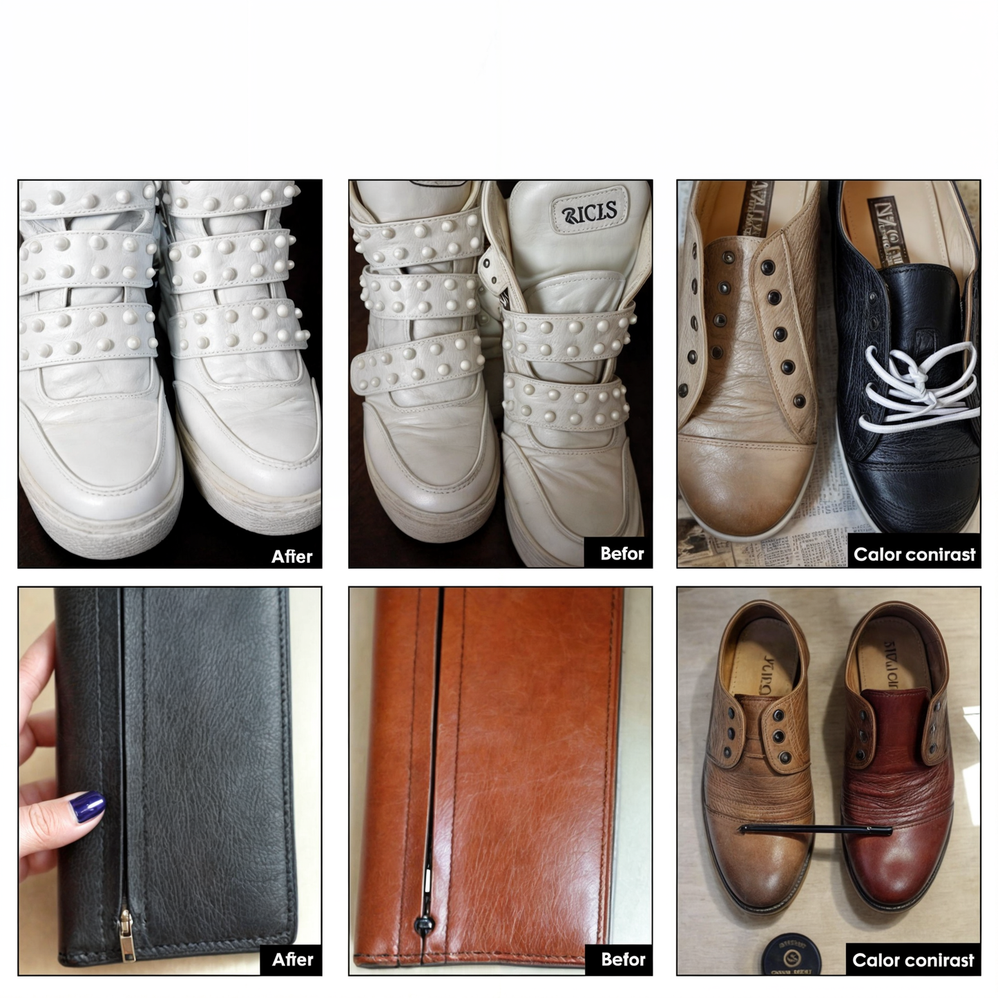 Crème réparatrice et rénovatrice pour cuir