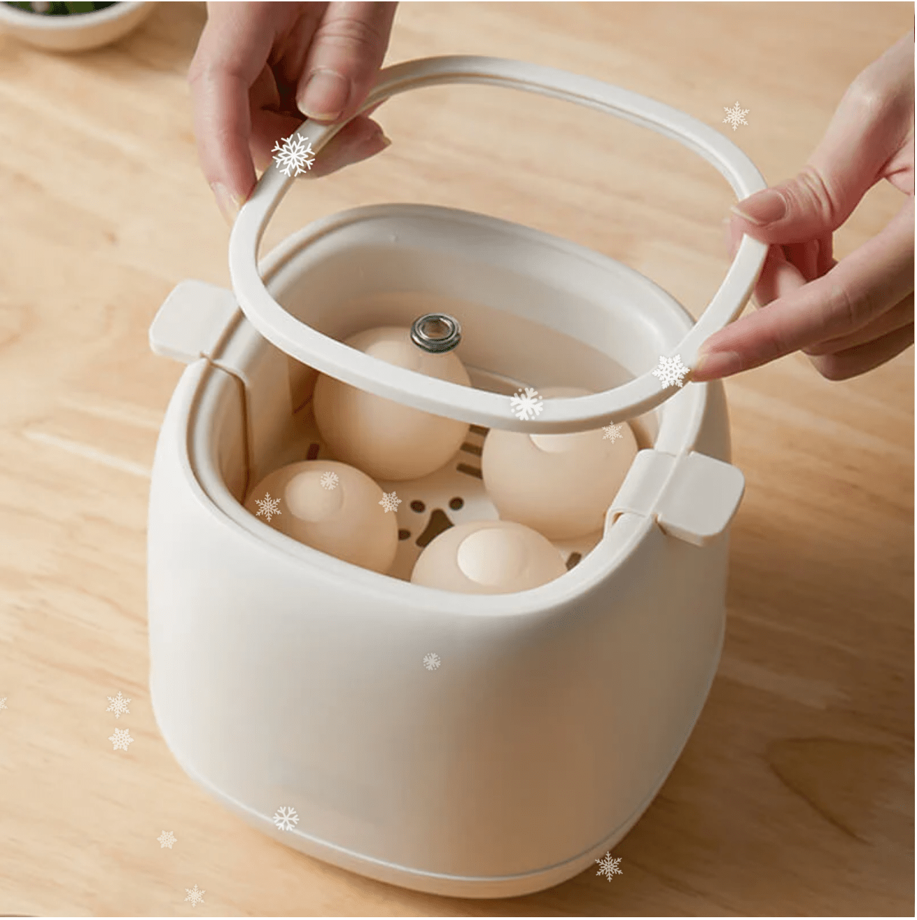 Cuiseur à œufs à 6 programmes – cuisson rapide et précise – parfait pour un usage quotidien