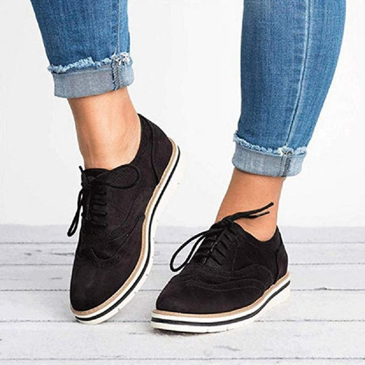 Derbies à lacets pour femme