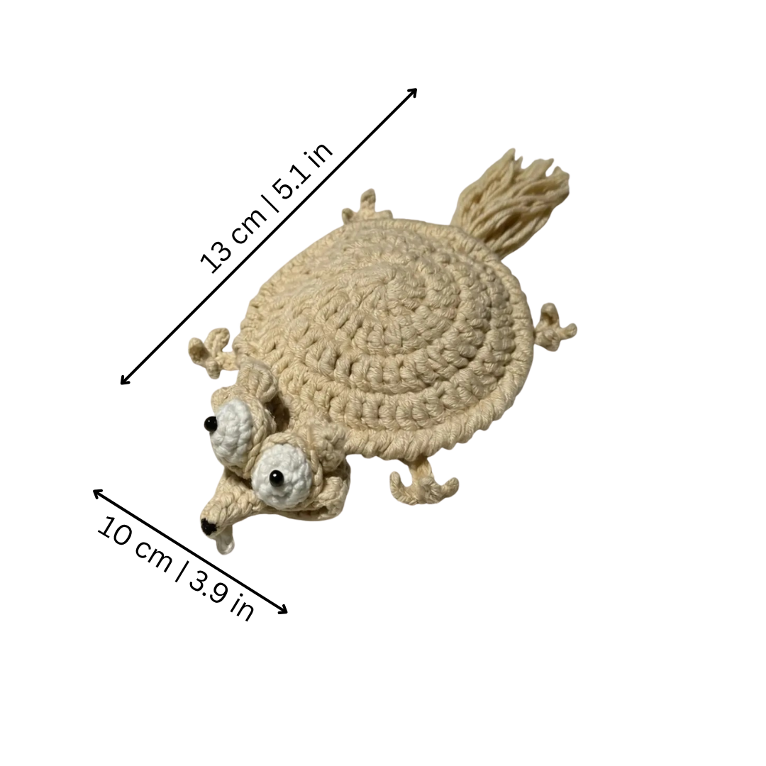 Dessous de verre au crochet à motif animal – le détail qui fait sourire