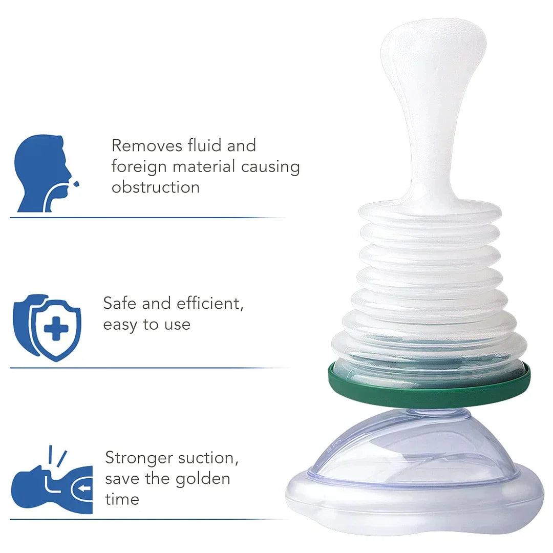 Dispositif anti-étouffement - premiers secours - simple et efficace
