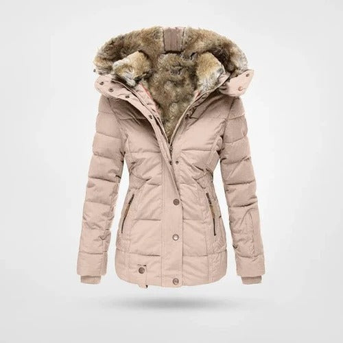Doudoune à capuche femme