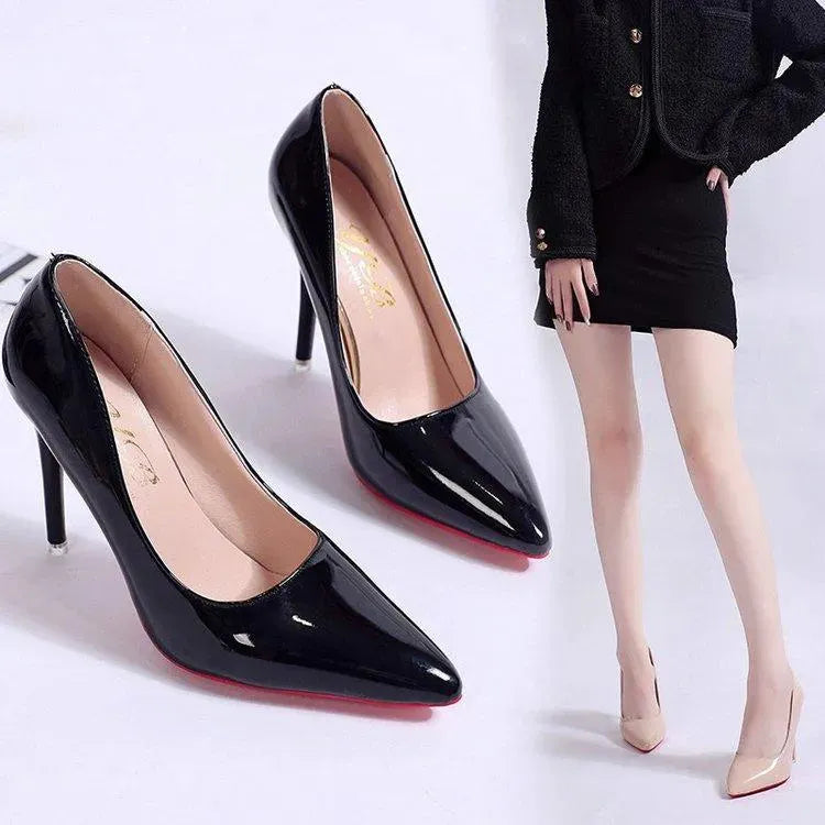 Escarpins à talons hauts à plateforme pour femme
