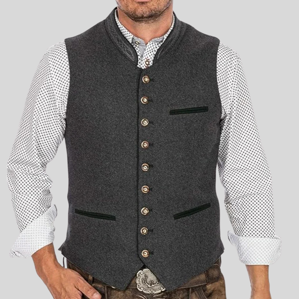 Gilet trachten pour homme