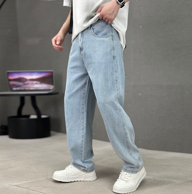 Jean droit stylé pour homme