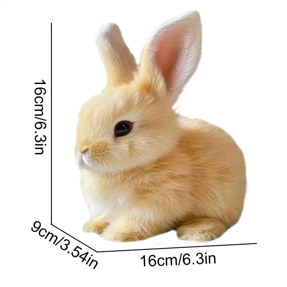 Jouet lapin réaliste – mouvements plus vrais que nature et fourrure douce
