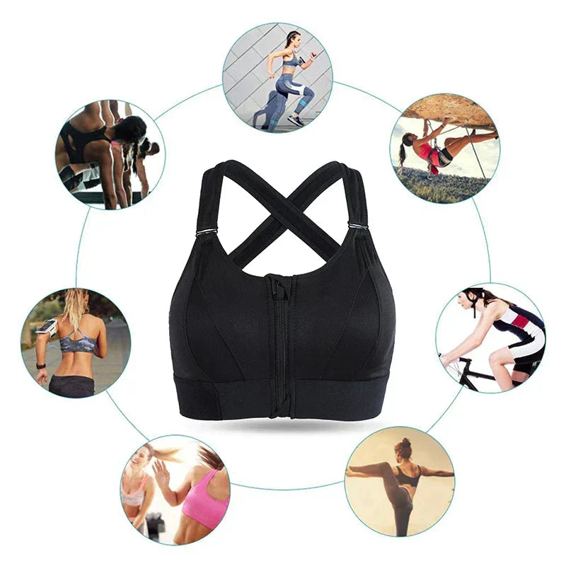 Lot de 2 brassières de sport ultra confortables