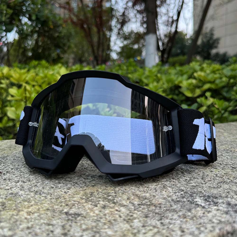 Lunettes de moto unisexe antibuée, coupe-vent et anti-poussière