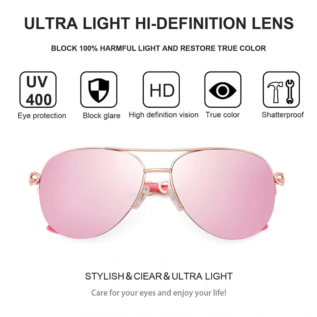 Lunettes de soleil polarisées pour femme version 10 NF