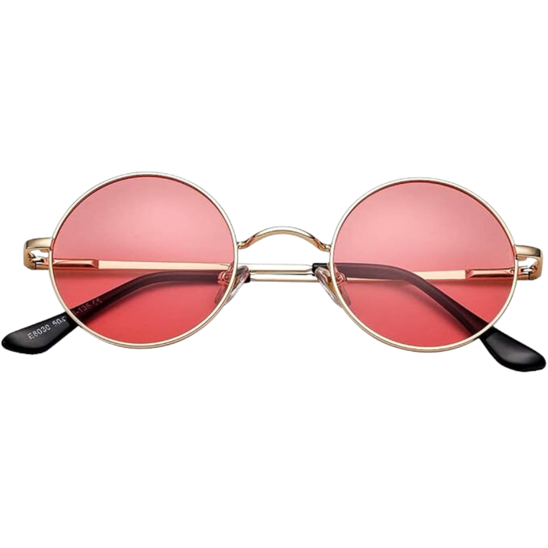 Lunettes de soleil rondes rétro polarisées