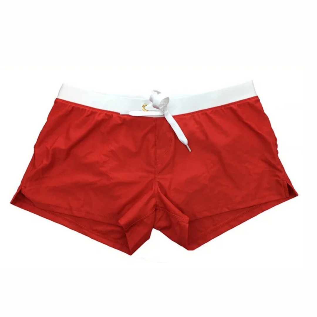 Maillot de bain homme coupe carrée