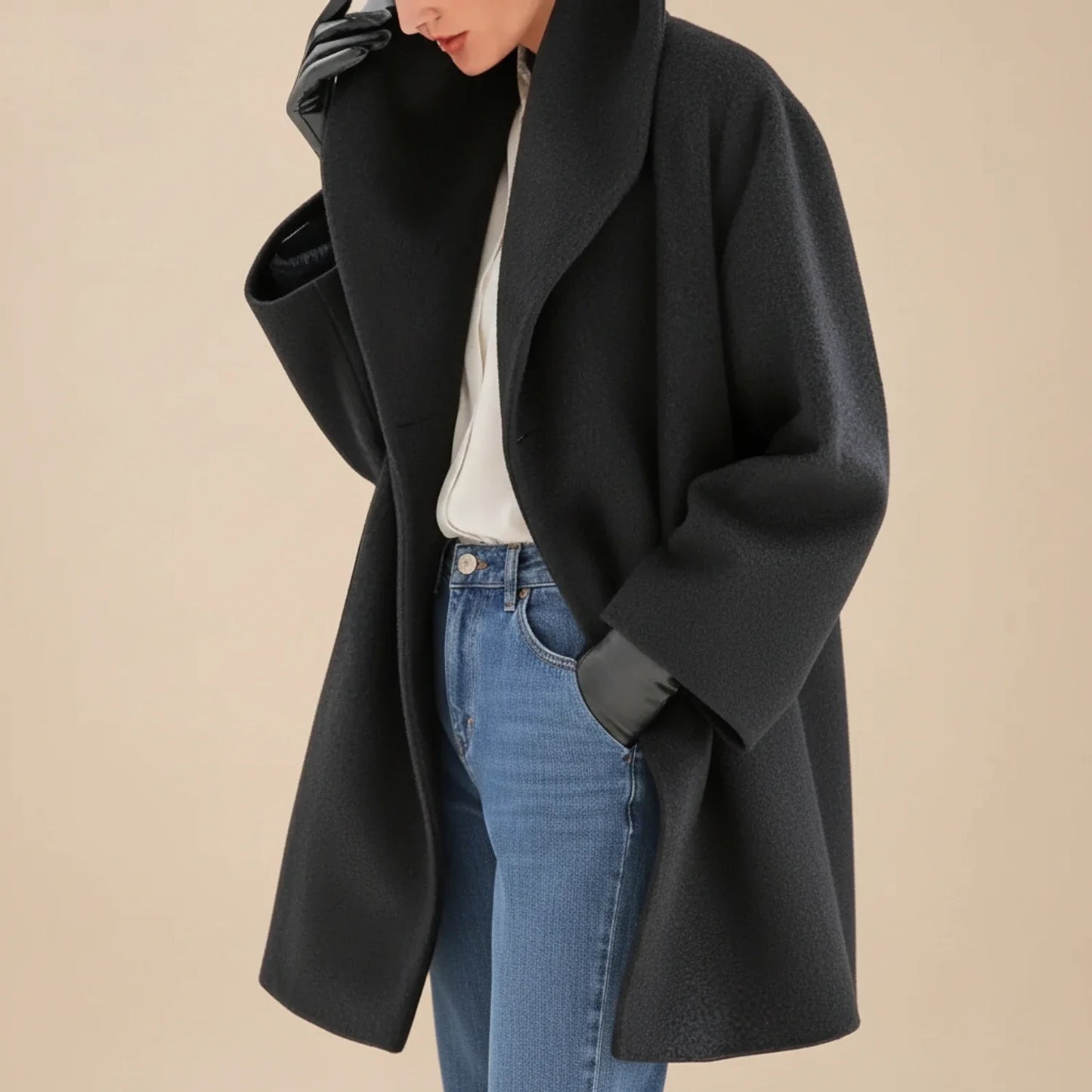 Manteau d’hiver mi-long femme