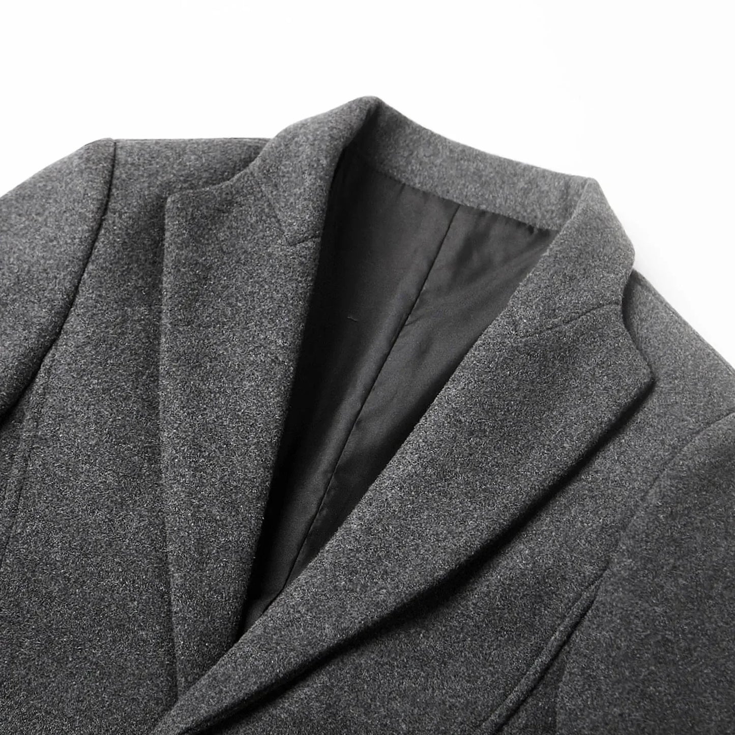 Manteau habillé pour homme, coupe ajustée