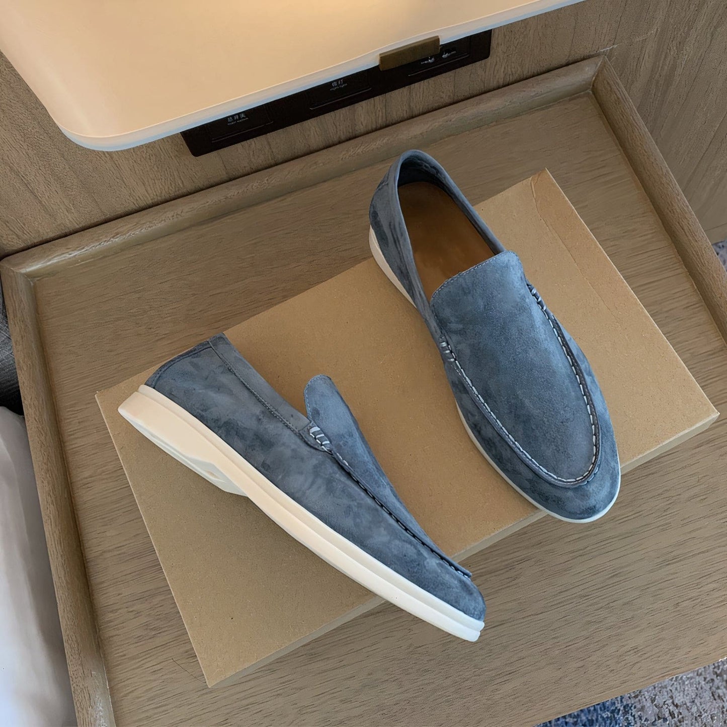 Mocassins décontractés à enfiler pour homme