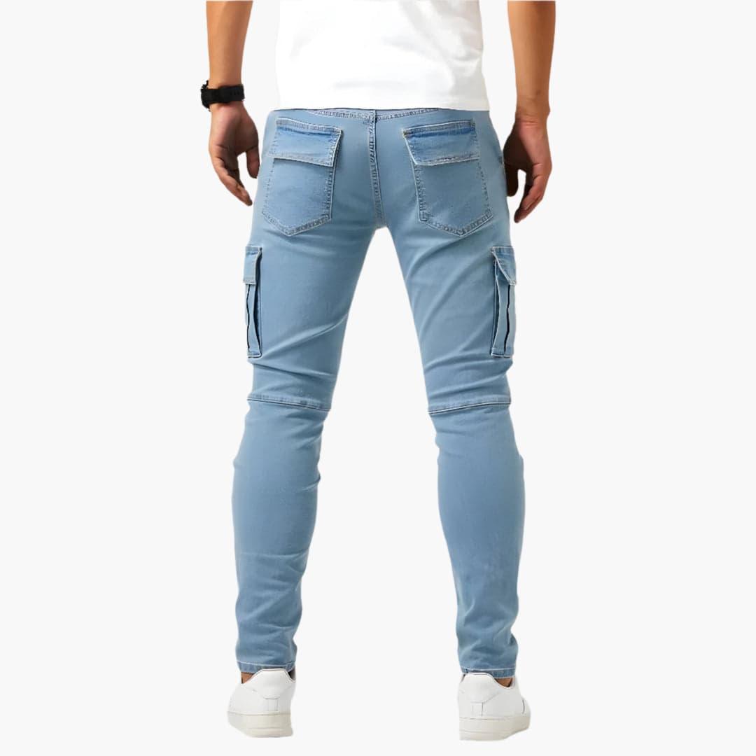 Pantalon cargo slim pour homme