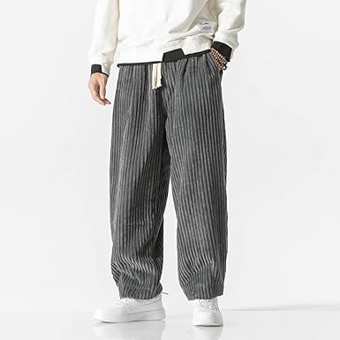 Pantalon en velours côtelé classique et confortable