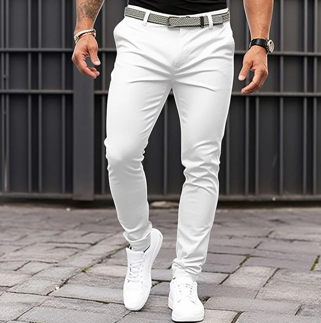 Pantalon slim élégant pour homme