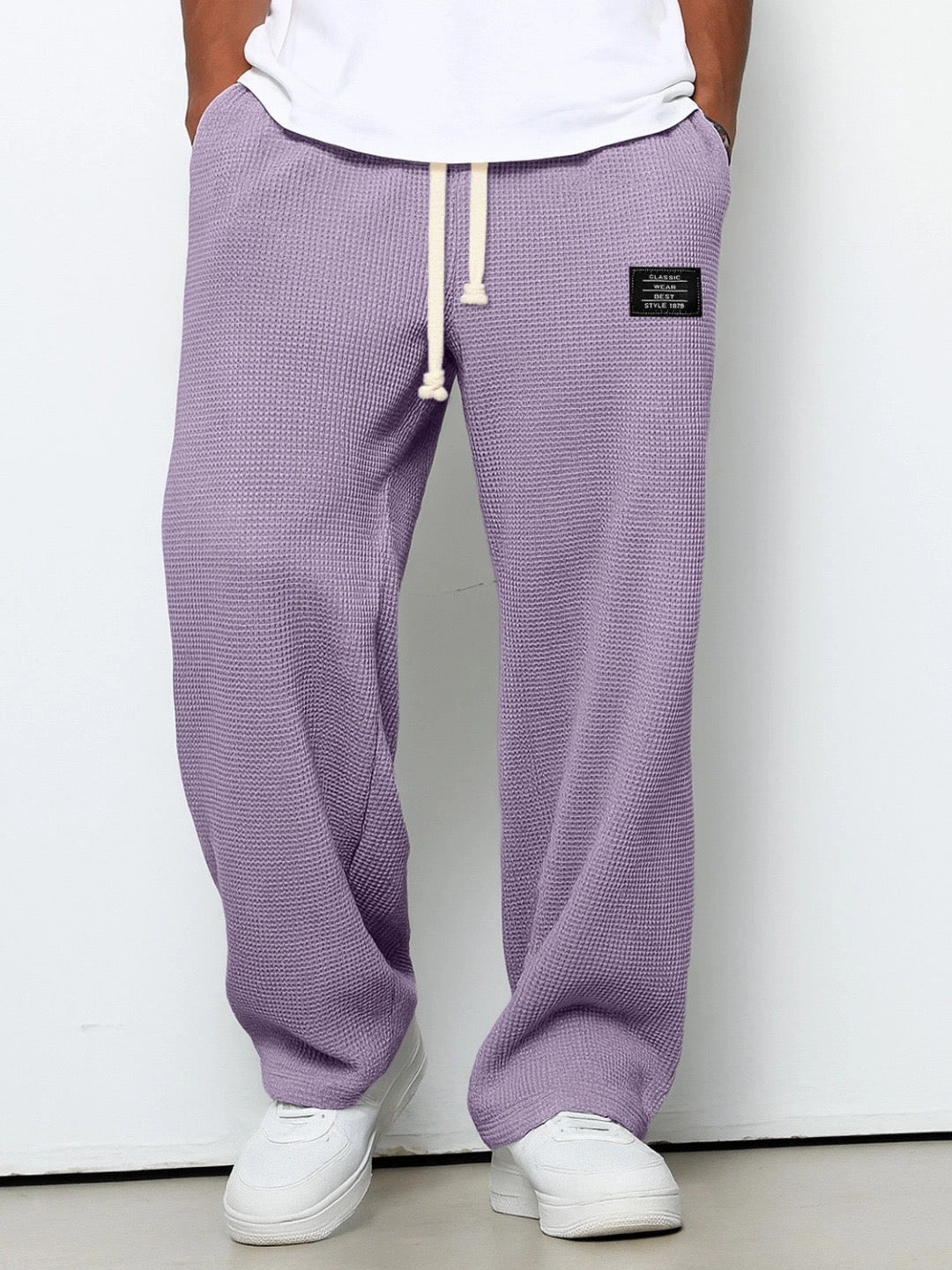 Pantalons à jambes larges pour homme