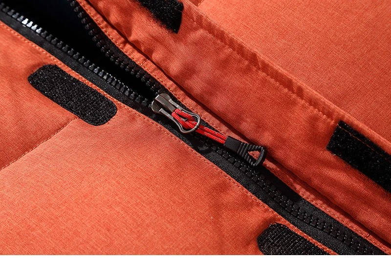 Parka d'hiver isolée pour homme - veste imperméable et coupe-vent pour froid extrême