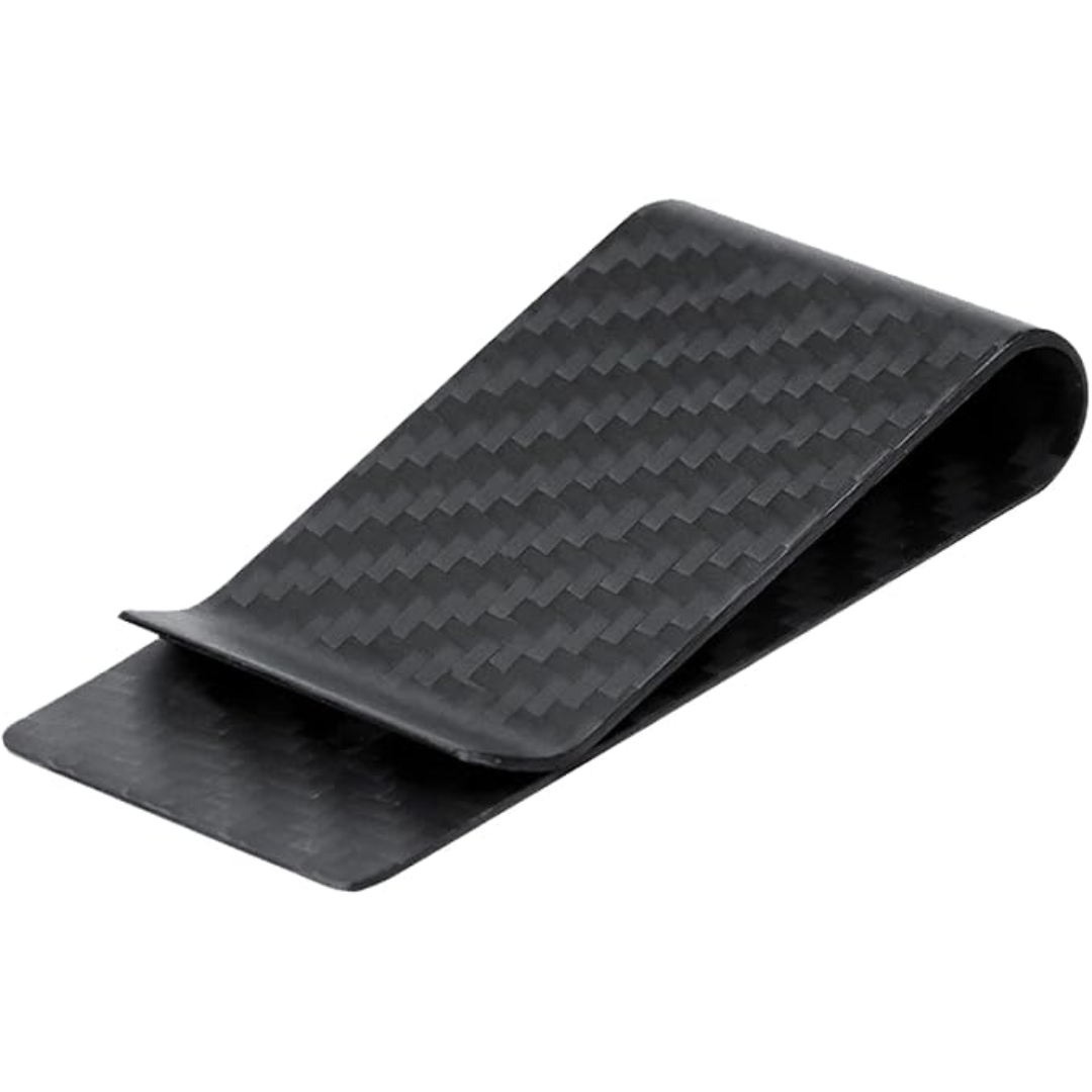 Porte-cartes et pince à billets fins en acier inoxydable, lot de 2