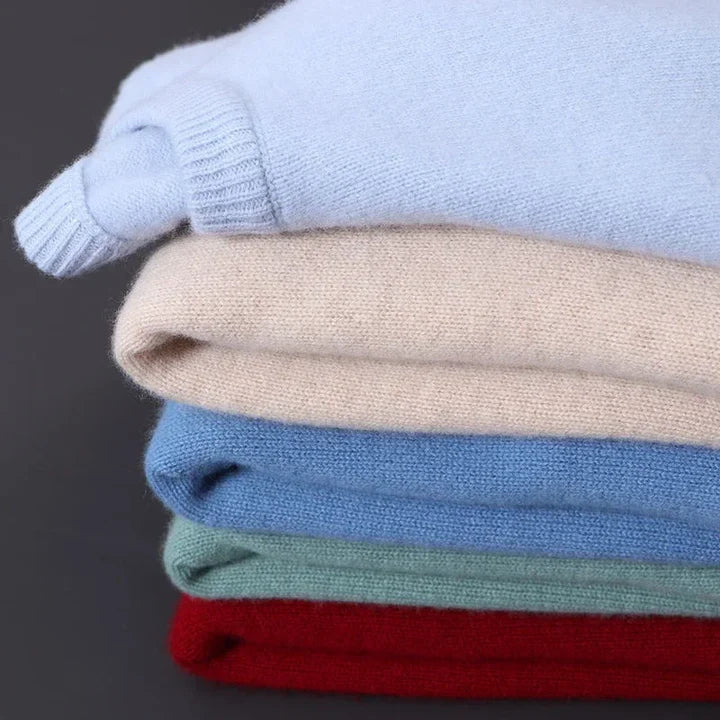 Pull en cachemire classique pour homme
