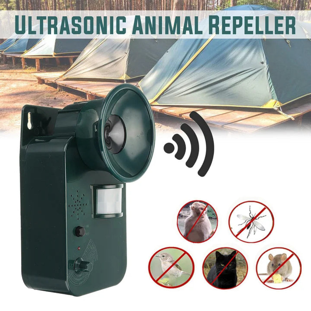 Répulsif ultrasonique pour animaux nuisibles 5000 sq ft