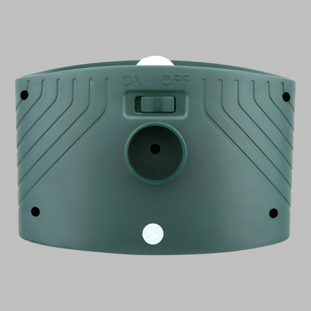 Répulsif ultrasonique solaire anti-lapins avec flash LED