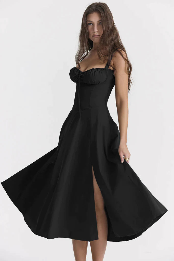 Robe de printemps - robe de soirée à imprimé floral